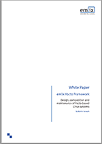 Fitst page of the whitepaper Yocto Building Blocks by Martin Homuth